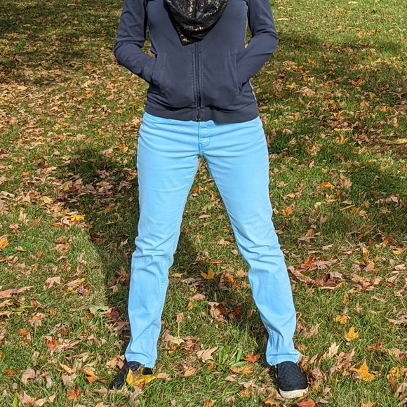 Last chance! H&M Womens Straight Leg Blue Jeans Size 10 - Picture 10 of 13